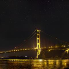 A Golden Gate Eclipse