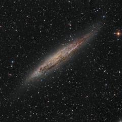 Nearby Spiral Galaxy NGC 4945