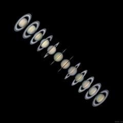 Rings and Seasons of Saturn