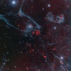 Puppis A Supernova Remnant
