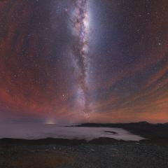 Milky Way with Airglow Australis