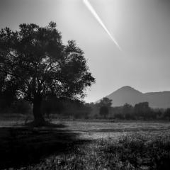 The Moon Entering Earth’s Shadow