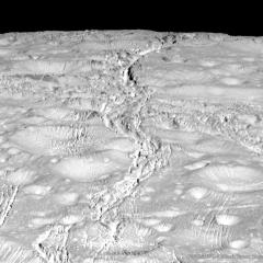 The Fractured North Pole of Saturn’s Enceladus