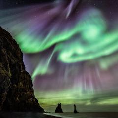 Icelandic Legends and Aurora