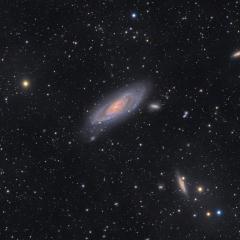 The View Toward M106