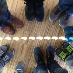 Solar Eclipse Shoes in the Classroom