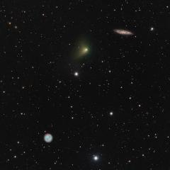 The Comet, the Owl, and the Galaxy
