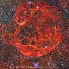 Simeis 147: Supernova Remnant
