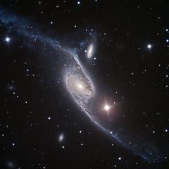 NGC 6872: A Stretched Spiral Galaxy
