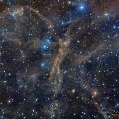 A Dust Angel Nebula