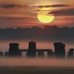 Sunrise Solstice over Stonehenge