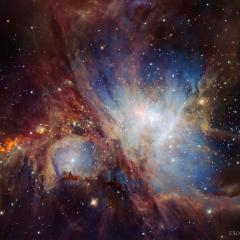 The Orion Nebula in Infrared from HAWK I