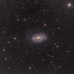 M63: Sunflower Galaxy Wide Field