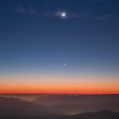 Las Campanas Moon and Mercury