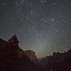 Perseid Night at Yosemite