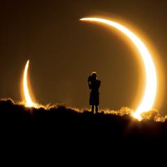 Annular Solar Eclipse over New Mexico