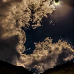 Reunion Island Eclipse
