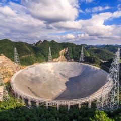 Five Hundred Meter Aperture Spherical Telescope