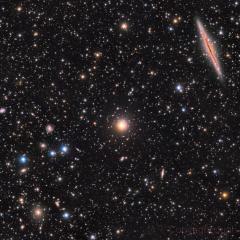 NGC 891 vs Abell 347
