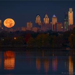 Philadelphia Perigee Full Moon