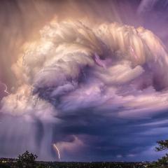 Lightning over Colorado