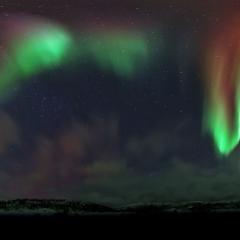 A Full Sky Aurora Over Norway
