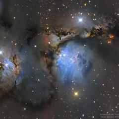 M78 and Orion Dust Reflections
