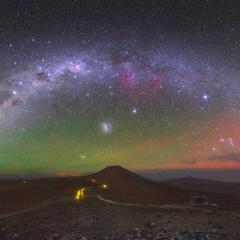 Milky Way with Airglow Australis