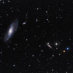 A View Toward M106