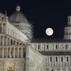 Thunder Moon over Pisa