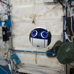 Int Ball Drone Activated on the Space Station