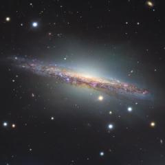 NGC 1055 Close up