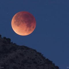 Moonset Eclipse