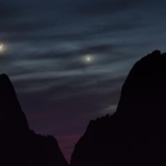 Twilight in a Western Sky