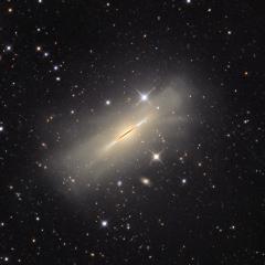 The Edge-On Spindle Galaxy