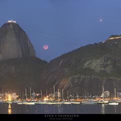 Lunar Eclipse over Rio