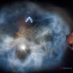 The Falcon 9 Nebula