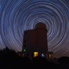 Circumpolar Star Trails