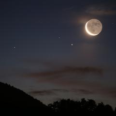 Saturn and the Da Vinci Glow