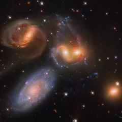 Stephan’s Quintet from Hubble