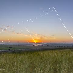 Sunset Analemma