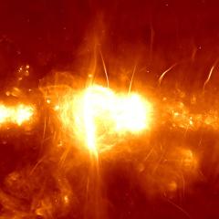 The Galactic Center in Radio from MeerKAT