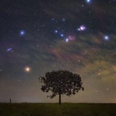 Orion Rising over Brazil
