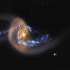 NGC 7714: Starburst after Galaxy Collision