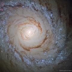 Starburst Galaxy M94 from Hubble