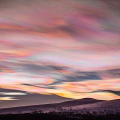Nacreous Clouds over Sweden