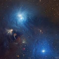 Stars and Dust in Corona Australis