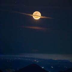 A Moon Dressed Like Saturn