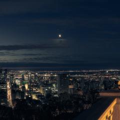 Morning, Planets, Moon, and Montreal