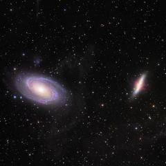 Galaxy Wars: M81 and M82